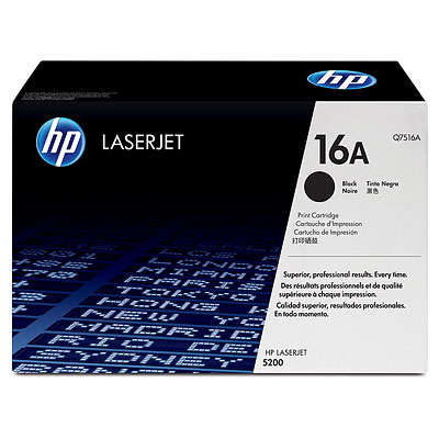 Mực in HP 16A Black LaserJet Toner Cartridge (Q7516A)